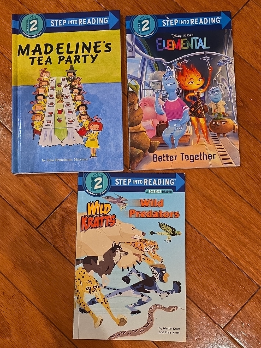 Step Into Reading Book Set Of 3